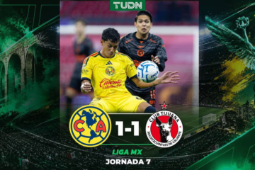 Empate entre América y Tijuana en la Jornada 7 del Apertura 2026