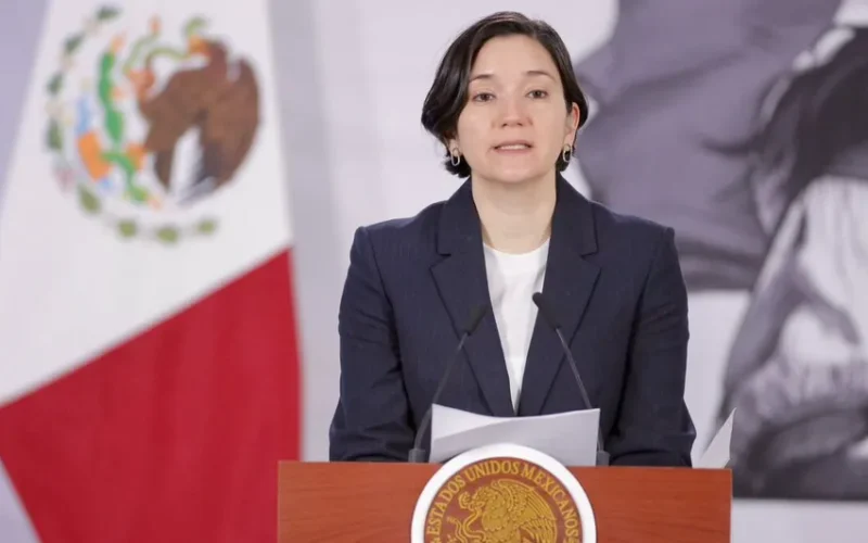 Homicidios dolosos en México caen un 52% en septiembre, reportó la titular del SESNSP en la mañanera