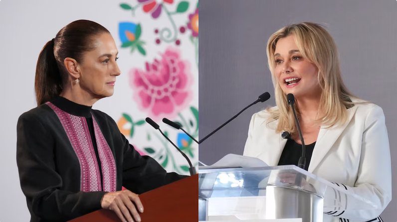 Sheinbaum defiende a Ariadna Montiel ante acusaciones de Maru Campos y anuncia mejoras en salud y pensiones